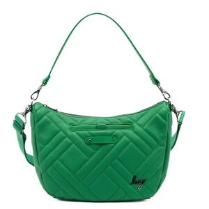 NWT Lug Life Harmony Matte Luxe VL Messenger Bag Kelly Green